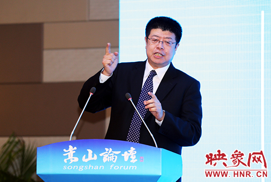 北京大學文化資源研究中心主任張頤武演講 北京大學文化資源研究中心主任張頤武演講