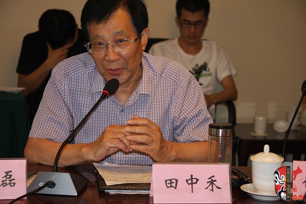 原文聯主席、作家協會主席田中禾 原文聯主席、作家協會主席田中禾