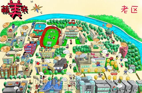 學(xué)長(zhǎng)手繪萌版校園地圖 卡通人物帶你"逛"川農(nóng) 學(xué)長(zhǎng)手繪萌版校園地圖 卡通人物帶你"逛"川農(nóng)