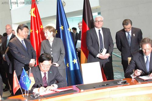 大眾與合作伙伴一汽、上汽簽署前瞻性技術領域繼續加強合作的聯合聲明 大眾與合作伙伴一汽、上汽簽署前瞻性技術領域繼續加強合作的聯合聲明