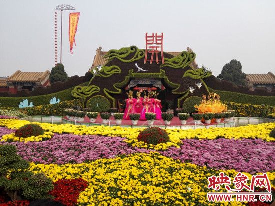 中國開封菊花文化節主會場開園 中國開封菊花文化節主會場開園