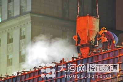 鄭州農業路高架南陽路以東段澆筑完畢 年底前貫通