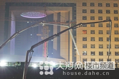 鄭州農業路高架南陽路以東段澆筑完畢 年底前貫通