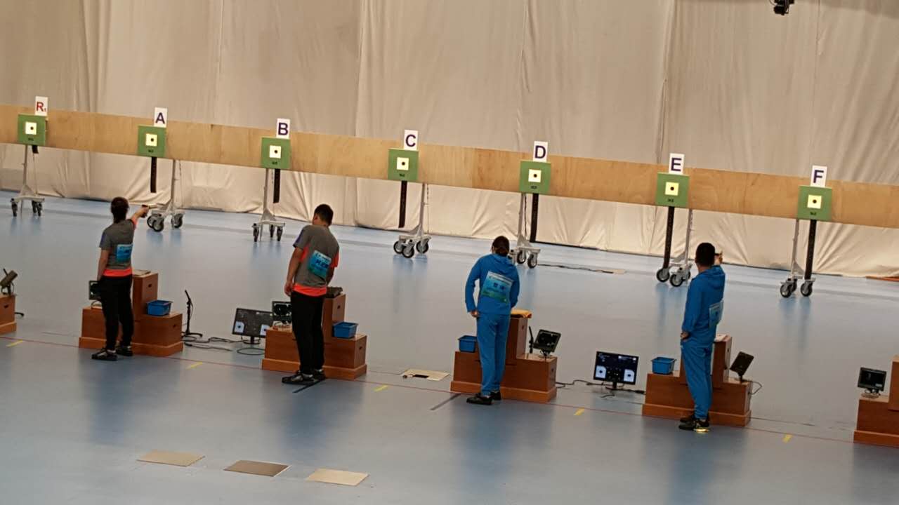 全運會10米氣手槍混合團體 何正陽、周瑩為河南再摘一銀 全運會10米氣手槍混合團體 何正陽、周瑩為河南再摘一銀