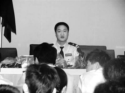 原夏縣公安局長孫宏軍資料圖。他涉嫌違紀違法目前被調查。 原夏縣公安局長孫宏軍資料圖。他涉嫌違紀違法目前被調查。