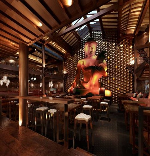 佛像“助陣”酒吧,爭議炸開鍋 佛像“助陣”酒吧,爭議炸開鍋