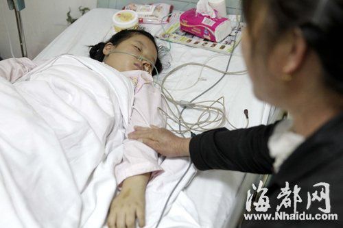 福州9歲女童患罕見腦中風 平時愛吃垃圾食品 福州9歲女童患罕見腦中風 平時愛吃垃圾食品