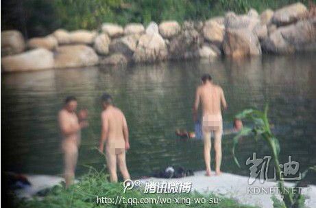 網友曝光的現場圖片。（圖片來自網絡）