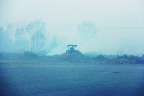 9月底,南陽市社旗縣一處秸稈焚燒現場。此次督察通報,該縣被罰款9萬元。 9月底,南陽市社旗縣一處秸稈焚燒現場。此次督察通報,該縣被罰款9萬元。