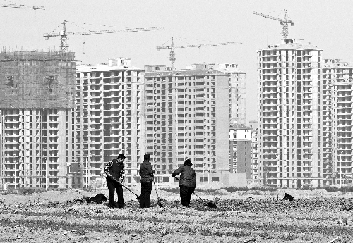 圖為10個省直管縣之一的滑縣某住宅新區