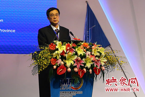 鄭州航空港區管委會主任張延明。 鄭州航空港區管委會主任張延明。