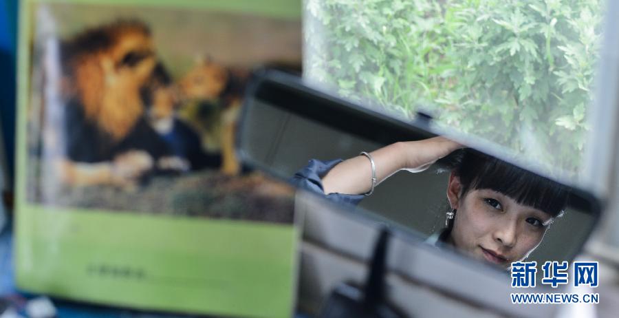 "90后"飼養員劉莉的“獅虎情緣” "90后"飼養員劉莉的“獅虎情緣”