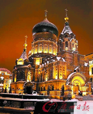 薄雪掩映異國情調 薄雪掩映異國情調