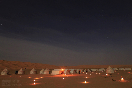 入夜后的沙漠 入夜后的沙漠