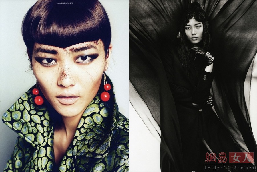 劉雯動物主題炫彩大片 狂野濕發上演原始誘惑 劉雯動物主題炫彩大片 狂野濕發上演原始誘惑