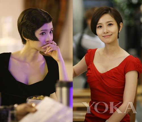 申映畫《清潭洞愛麗絲》中造型 申映畫《清潭洞愛麗絲》中造型