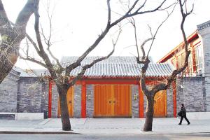 鄧文迪北京四合院。 鄧文迪北京四合院。