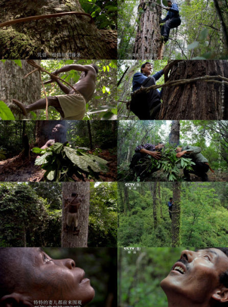 網友上傳《舌尖2》與BBC視頻截圖對比照 網友上傳《舌尖2》與BBC視頻截圖對比照