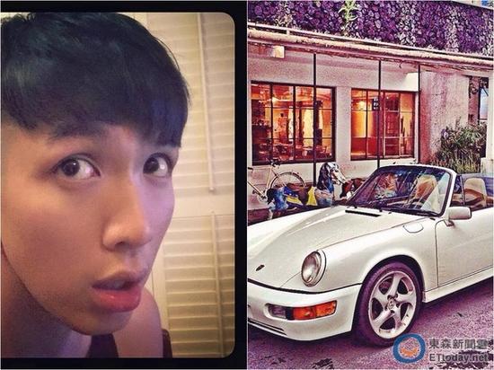 柯震東自己也擁有一輛法拉利跑車，但這次發(fā)生車禍并非他所駕駛，而出事后本人也沒做出說明。