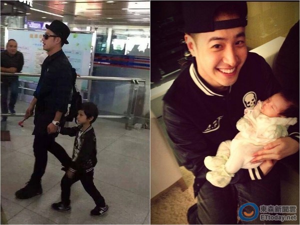 潘瑋柏帶5歲兒子現身