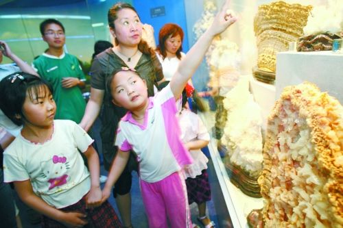 哇,地質(zhì)博物館里好多沒見過的啊! 哇,地質(zhì)博物館里好多沒見過的啊!