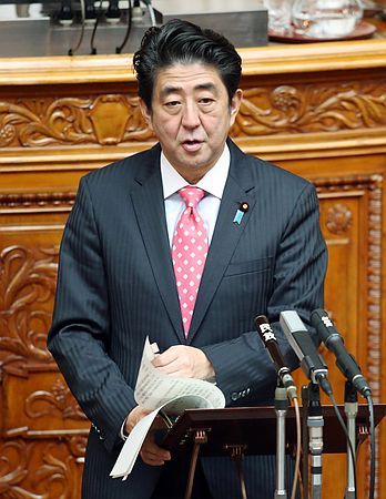 安倍指名批中國破壞日本和平環境原文配圖 安倍指名批中國破壞日本和平環境原文配圖