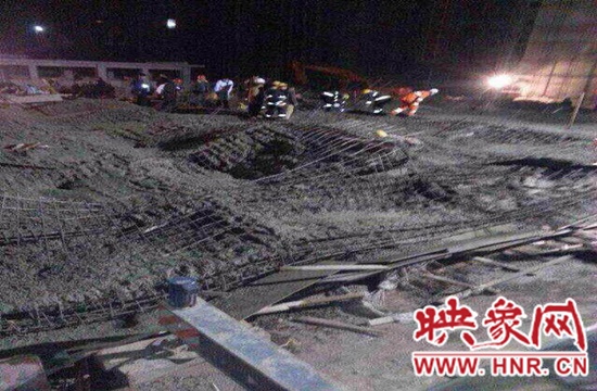 圖為事故現場情況,當地群眾供圖。 圖為事故現場情況,當地群眾供圖。