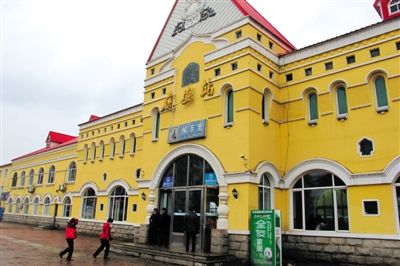 慶安火車站。槍擊事件就發生在站內候車室。 慶安火車站。槍擊事件就發生在站內候車室。