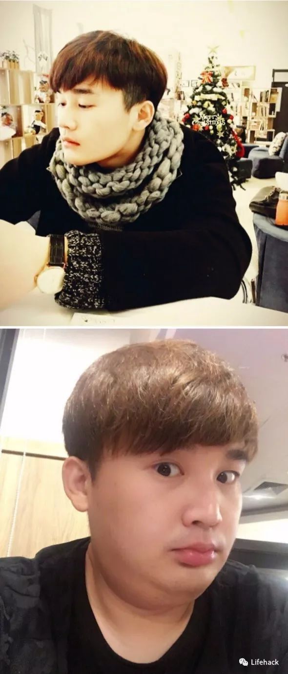 長胖20斤,臉型怎么變?這些例子看完扎心了!