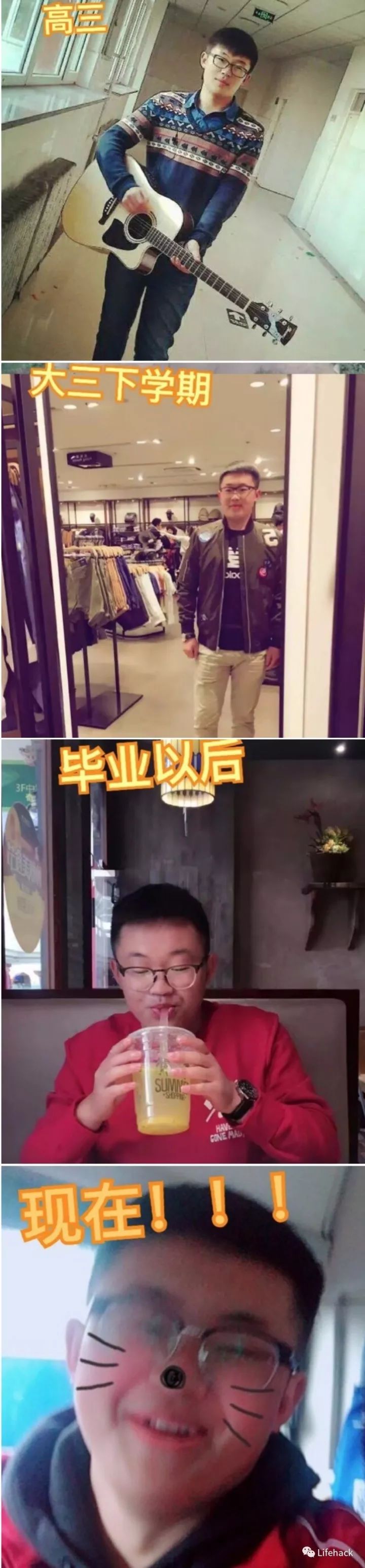 長胖20斤,臉型怎么變?這些例子看完扎心了!