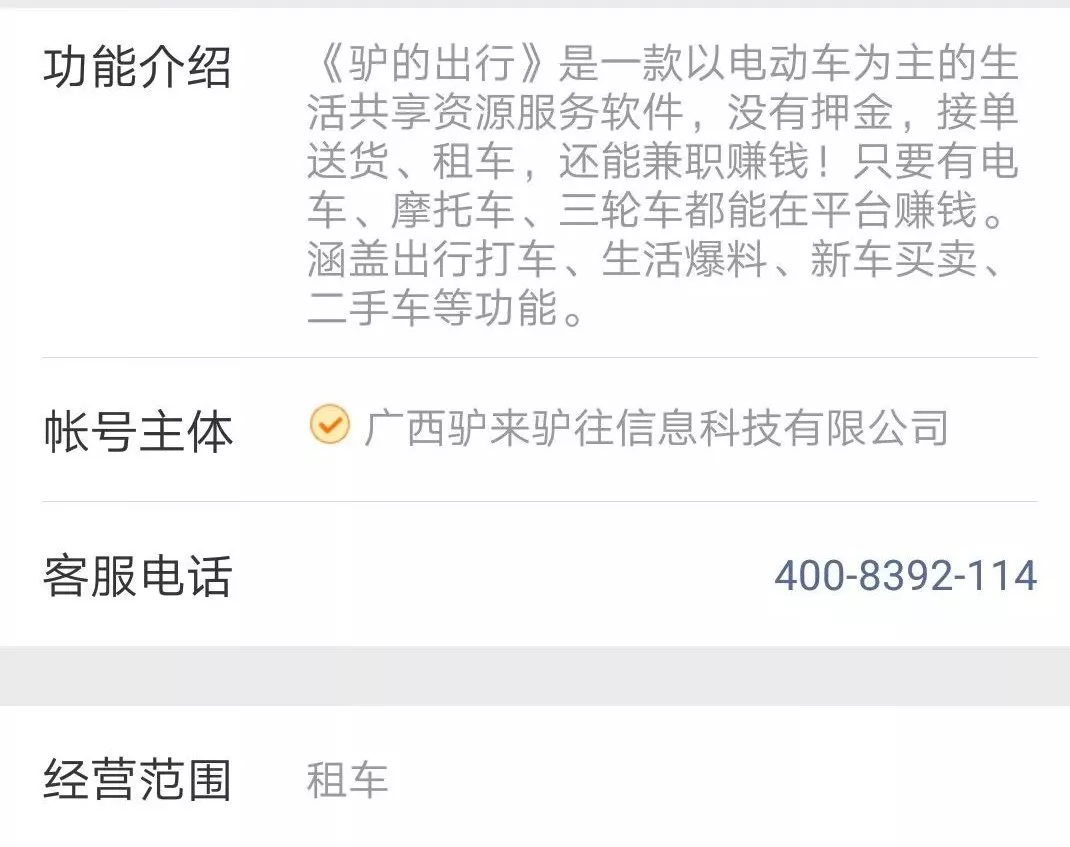出門打驢?南寧滴滴打驢被緊急叫停 涉嫌非法營運(yùn) 出門打驢?南寧滴滴打驢被緊急叫停 涉嫌非法營運(yùn)