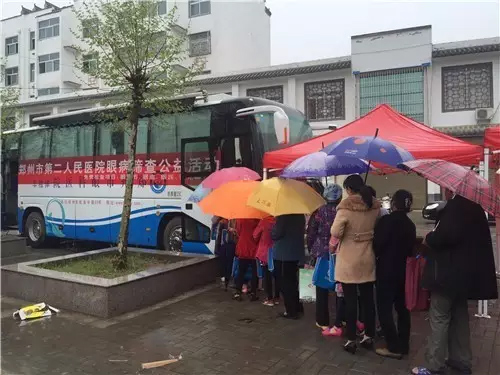 群眾排隊等候眼科各項檢查 群眾排隊等候眼科各項檢查