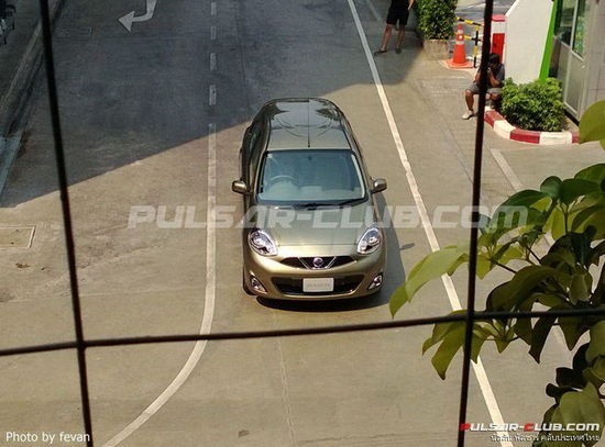 小改款日產瑪馳無偽諜照 小改款日產瑪馳無偽諜照