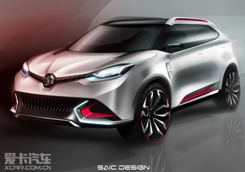 上汽MG新SUV概念車預(yù)告圖 上汽MG新SUV概念車預(yù)告圖