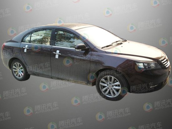 吉利帝豪EC7 1.3T車型諜照 吉利帝豪EC7 1.3T車型諜照
