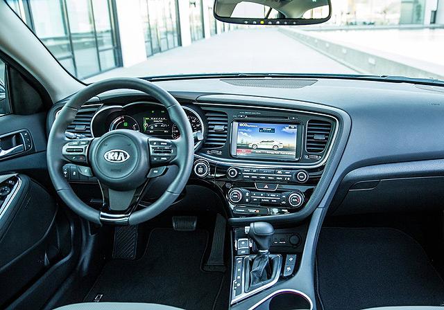 新款起亞K5混合動力版官方內飾圖片 新款起亞K5混合動力版官方內飾圖片