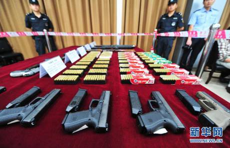 湖北破獲一起走私武器彈藥案 湖北破獲一起走私武器彈藥案