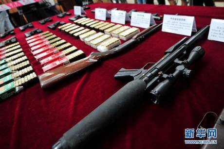 湖北破獲一起走私武器彈藥案 湖北破獲一起走私武器彈藥案