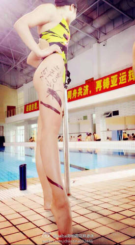 花游女神陳曉君自拍照 花游女神陳曉君自拍照