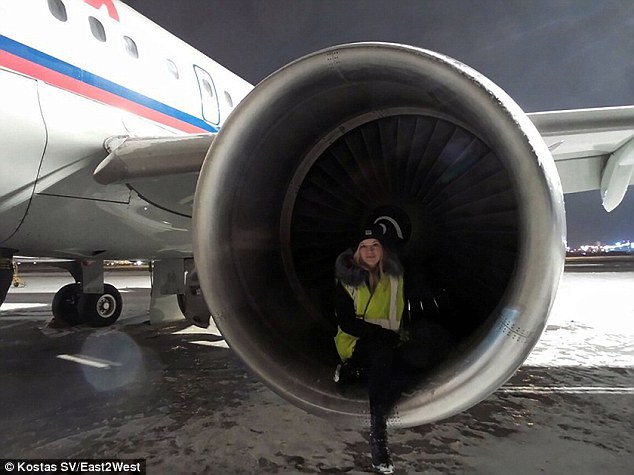 俄羅斯青年夜潛機場 進出跑道無人發現 俄羅斯青年夜潛機場 進出跑道無人發現