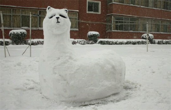 創意十足！日系列卡通雪人走紅