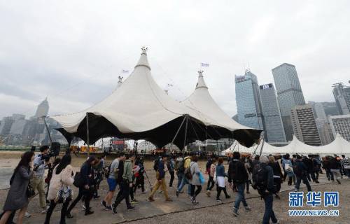 全球最大移動馬戲棚亮相香港 全球最大移動馬戲棚亮相香港