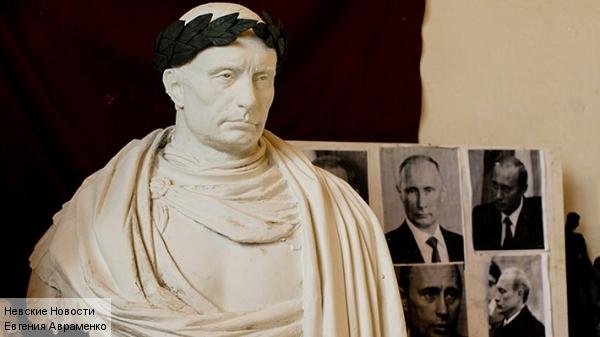 俄羅斯為普京建青銅胸像 模仿羅馬皇帝 俄羅斯為普京建青銅胸像 模仿羅馬皇帝