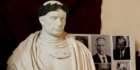 俄羅斯為普京建青銅胸像 模仿羅馬皇帝 俄羅斯為普京建青銅胸像 模仿羅馬皇帝