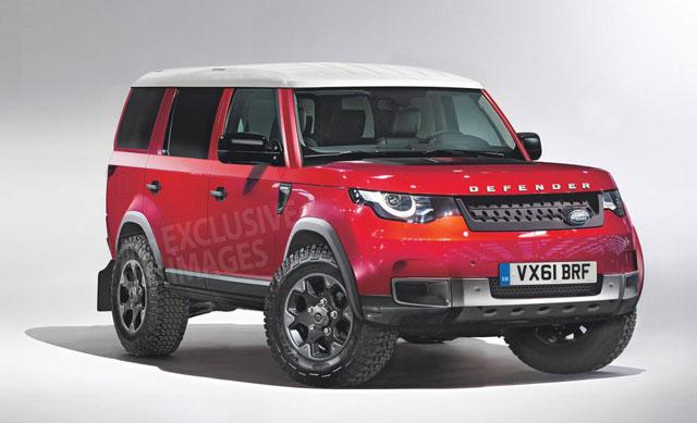 路虎新一代衛士將不再復古 2018年發布