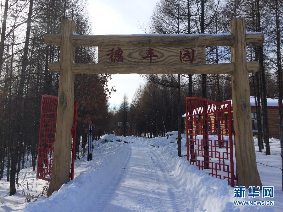 北山一隅的穗豐園(2013年12月8日攝)。新華社記者程子龍攝 北山一隅的穗豐園(2013年12月8日攝)。新華社記者程子龍攝