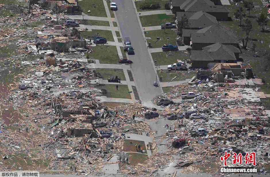 致命龍卷風肆虐美國多州 小鎮街道幾乎毀成渣 致命龍卷風肆虐美國多州 小鎮街道幾乎毀成渣