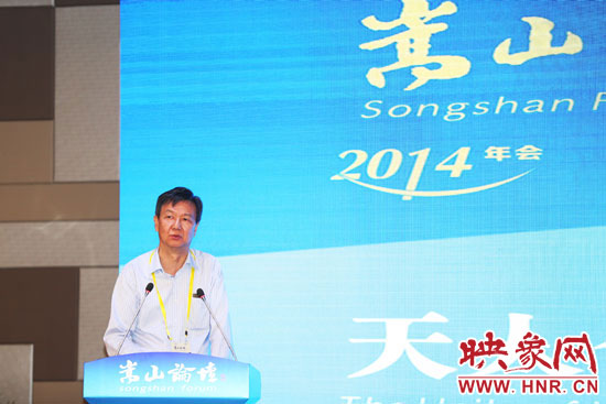 國務(wù)院發(fā)展研究中心原副主任、研究員盧中原演講。