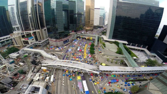 香港七千警力候命清場占中 香港七千警力候命清場占中