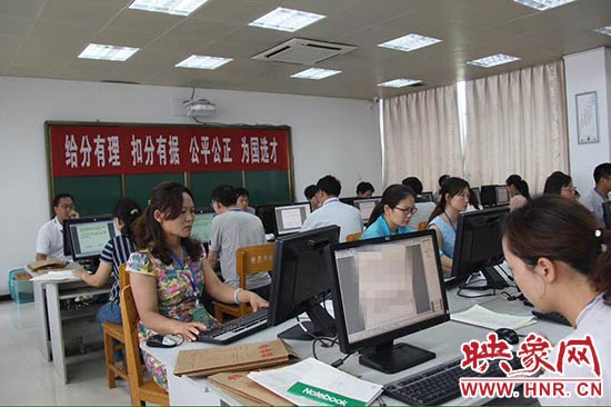 河南2015高考評卷現場 河南2015高考評卷現場